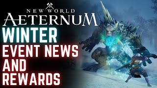 Christmas Event News amp Rewards  New World Aeternum [upl. by Sillyhp]