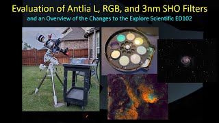 Antlia L RGB and 3 nm Pro SHO Filter Review [upl. by Esta]