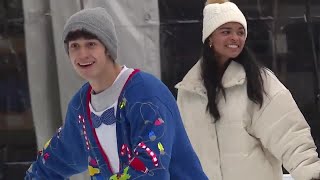 The new and improved rink at Campus Martius Park ready for the holiday season [upl. by Levitt]