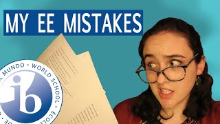 What NOT to do on your EXTENDED ESSAY  my EE mistakes and advice [upl. by Mcmaster]