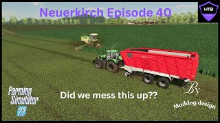 Harvest AlfalfaFS22 Neuerkirch Episode 40 [upl. by Thorncombe579]