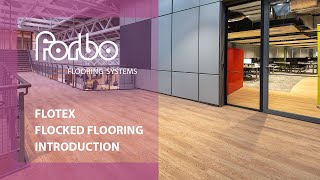 Flotex flocked flooring  Introduction  Forbo Flooring Systems [upl. by Lore]