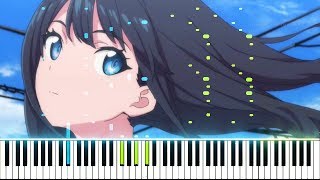 SSSSGridman OP quotUNIONquot  OxT Synthesia Piano Tutorial  ピアノ [upl. by Kraus]