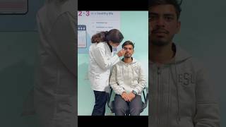 Conjunctival amp Corneal reflex test of 5th cranial nerve for physiology practical examination [upl. by Esirtal712]