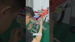 Fiber laser welding for BMS signal cable batterymachine batterypack fiberlaserweldingmachine [upl. by Malina]