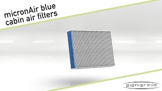 Features of the micronAir blue filter from Freudenberg Filtration Technologies [upl. by Ethban]