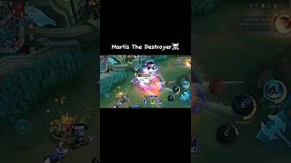 Martis the destroyer 🗿 mobilelegends mlbb ytshorts [upl. by Eimme34]