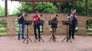 Klaus Badelt Pirates of the Caribbean  for 4 Trombones [upl. by Alon]