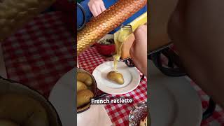 French raclette  французский раклет raclette cheese foodie [upl. by Airahcaz692]