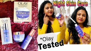 OLAY Regenerist Retinol 24 Serum amp Night Cream Review [upl. by Kohl]