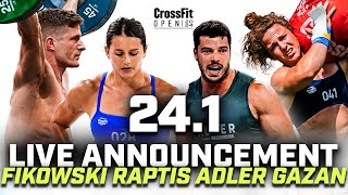 CrossFit Open Workout 241 Live Announcement [upl. by Politi]