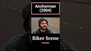 Anchorman  Biker Kicks Dog Over Bridge jackblack willferrell comedy [upl. by Kalb799]