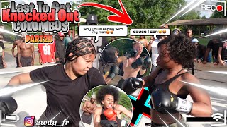 Last To Get Knocked Out In Columbus PART 2She Popped Her SHOULDER😵‍💫😱 MainMatch [upl. by Anaderol]