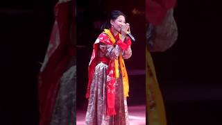 Female Ladakhi Singer Singing Live On Stage [upl. by Enelak170]