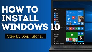 How to install Windows 10 step by step from USBComplete Windows 10 Installation Guide [upl. by Femmine]