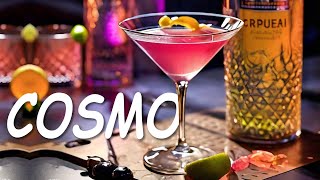 How to Make The Best Cosmopolitan Cocktail Drink Ingredients and Recipe [upl. by Dorkas]