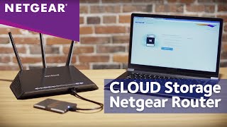 How to Setup ReadyCLOUD Storage on NETGEAR Nighthawk Wireless Routers [upl. by Tice]