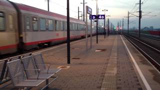 ÖBB Intercity  Abfahrt Bahnhof Tullnerfeld [upl. by Montgomery]