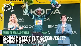 Škoda Green Jersey Minute  Stage 19  Tour de France 2024 [upl. by Attenauqa]