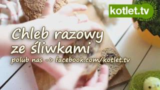 Chleb razowy na zakwasie prosty  KOTLETTV [upl. by Savior]