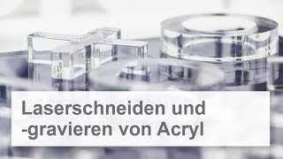 Acryl lasergravieren und laserschneiden [upl. by Ellecrag]