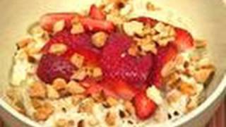 How To Make Bircher Muesli With Pear And Berries [upl. by Llekram266]