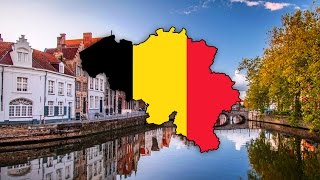 Blank Map of Belgium België  Belgique  Timelapse [upl. by Huskamp]