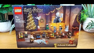 76438 Lego Harry Potter 2024 Advent Calendar Unboxing [upl. by Anoerb]