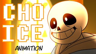 CHOICE  sans animation meme [upl. by Ludewig738]