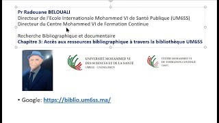 Accès aux ressources bibliographiques [upl. by Friedlander]