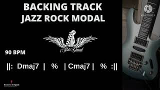 Backing Track Jazz Rock Modal Lydian [upl. by Asreht]