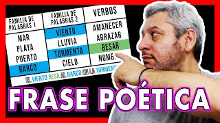 📜COMO HACER FRASES POÉTICAS✍ COMO ESCRIBIR LETRAS DE CANCIONES FÁCIL [upl. by Shellans]