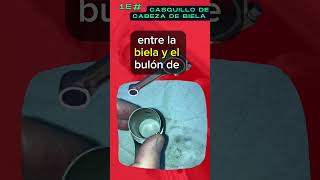 Cojinete antifricción pie de biela 1E Partes y funciones del motor del automóvil electromotriz [upl. by Sesom619]