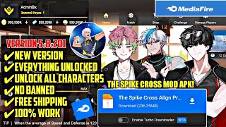 UPDATE DOWNLOAD THE SPIKE CROSS MOD APK V58201  NEW RYUHYUN amp CHARACTER SSS amp S [upl. by Sydalg]