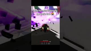 Id leave after something like that 😭 roblox gojo jjk jujutsushenanigans jjs funny shorts [upl. by Quenby41]