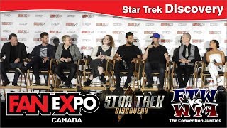 Star Trek Discovery Cast Panel  Fan Expo Canada [upl. by Sukramed]