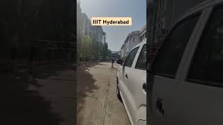 Visit to IIIT Hyderabad youtubeshorts iiit hyderabadvlog nirmaan campusgachibowli [upl. by Bortz]