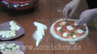 Pizza backen im Pizzaofen von tomishop [upl. by Beora312]