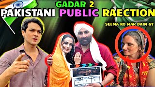 GADAR 2 PAKISTANI PUBLIC REACTION  ROAD PHATEEKH  SALMAN SAIF [upl. by Akkina472]