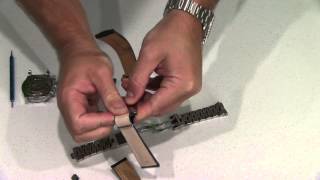 Breitling Bracelet or Strap Replacement Tutorial [upl. by Kcirednek]