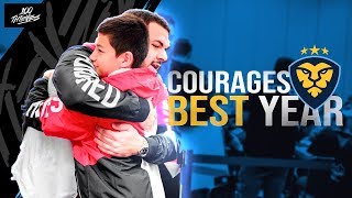 COURAGE REFLECTS ON THE BEST YEAR OF HIS LIFE [upl. by Llertrac]