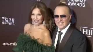 Step and Repeat  Tommy and Thalia Mottola at the Grammy Awards [upl. by Nitsu]