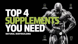 Top 4 Supplement You Need for Bodybuilding Iin 2024 Magical Supplement  TRAIN WITHH ME [upl. by Ticon]