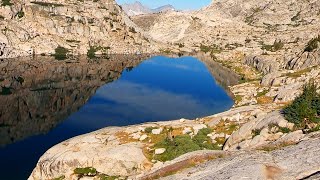 John Muir Trail NOBO  Day 11  The Golden Staircase [upl. by Anis]