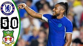 Chelsea FC vs Wrexham 50 Hіghlіghts amp All Goals  PreSeason Friendly 2023 [upl. by Zeuqram]