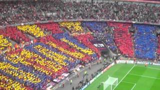 Wembley 2011  Champions League Anthem [upl. by Nibbs311]