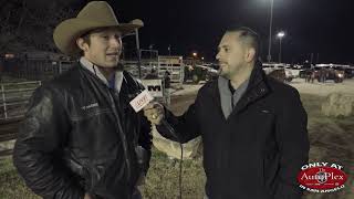 San Angelo Native Ty Harris at the 2019 San Angelo Stock Show and Rodeo [upl. by Ahsya]