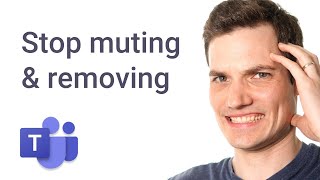 How to prevent students from removing and muting others in Microsoft Teams meeting [upl. by Suhcnip]