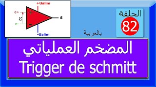 الحلقة 82 المضخم العملياتي Trigger de schmitt [upl. by Rozanne]