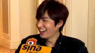 Lee Min Ho  His interview 2014 via Sina Funny Edited [upl. by Hovey518]